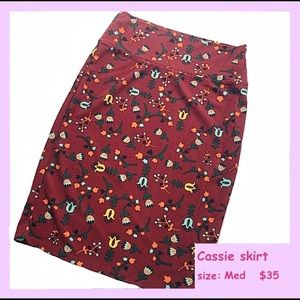 nwt lularoe cassie pencil skirt